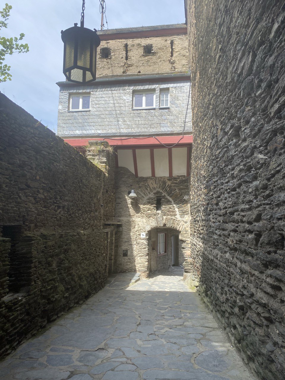 Walking to the castle